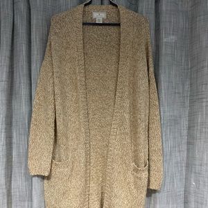 Tan knitted Cardigan